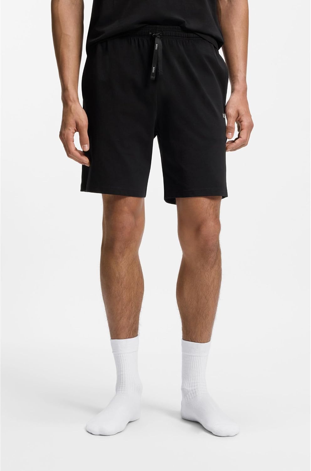 BOSS Herren Homewear Kurze Hose Freizeithose Mix&Match Short CW, -001 Black