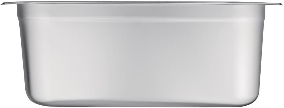 Vogue Gastronorm-Pfanne 1/1, Edelstahltablett, Tiefe: 200 mm, Fassungsvermögen: 28 Liter, Behälter f