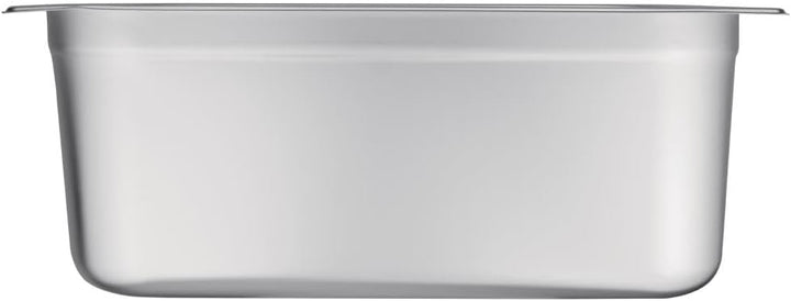Vogue Gastronorm-Pfanne 1/1, Edelstahltablett, Tiefe: 200 mm, Fassungsvermögen: 28 Liter, Behälter f