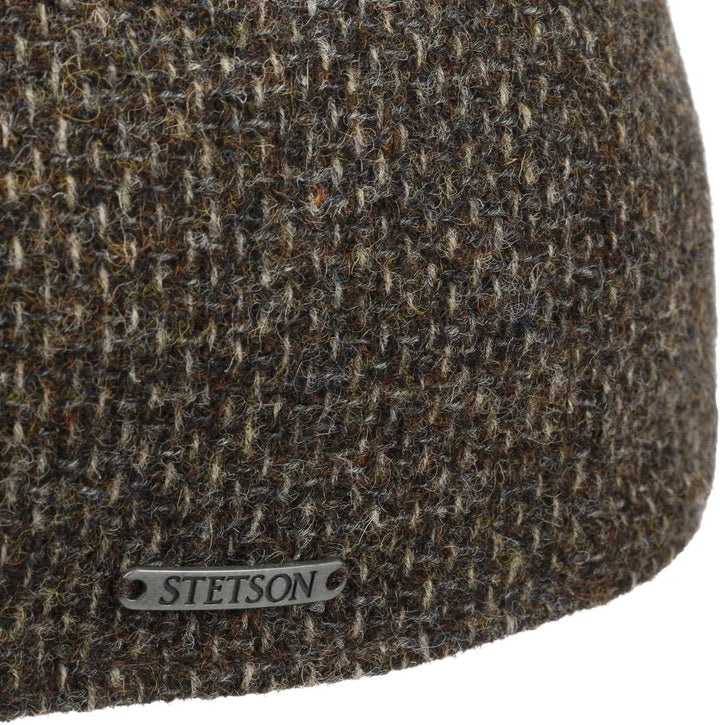 Stetson Texas Classic Wool Flatcap - Schiebermütze Herren - Herrenmütze mit Baumwollfutter - Schirmm