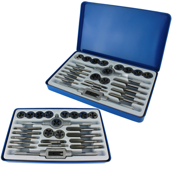 Gewindeschneider Gewindebohrer Schneideinsatz 24 tlg. Set M5-M12 Geschenkidee
