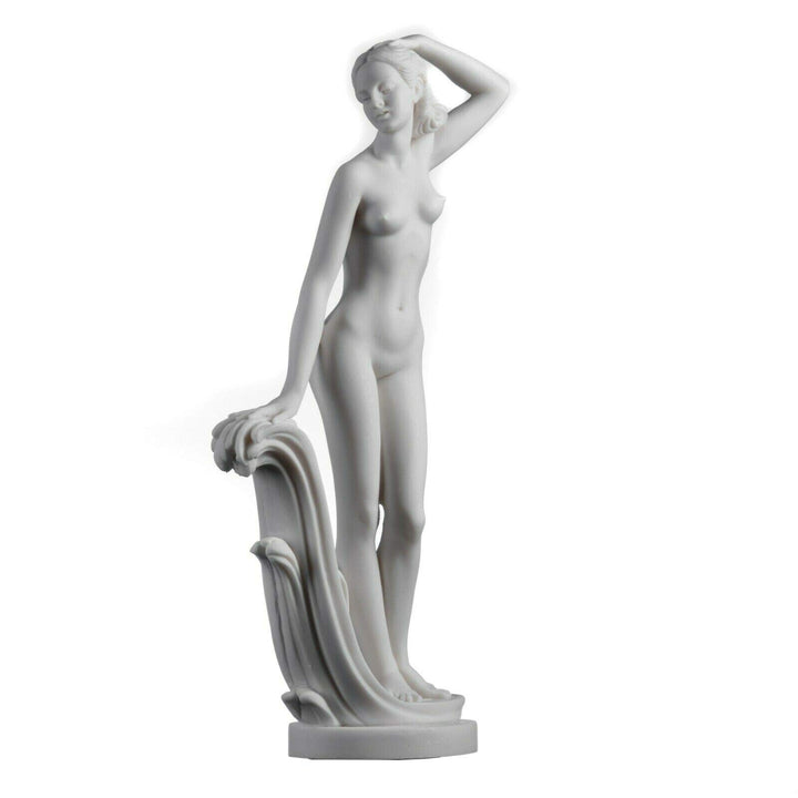 Antike griechische Göttin Aphrodite Venus Alabaster Statue 31,6 cm