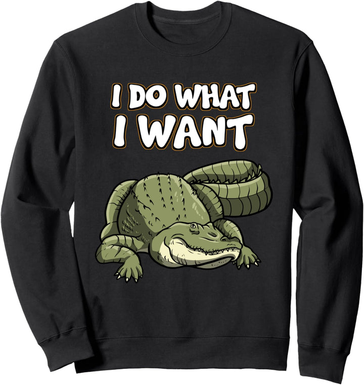 Ironie Sarkusmus Lustig Witzig - I Do What I Want Sweatshirt