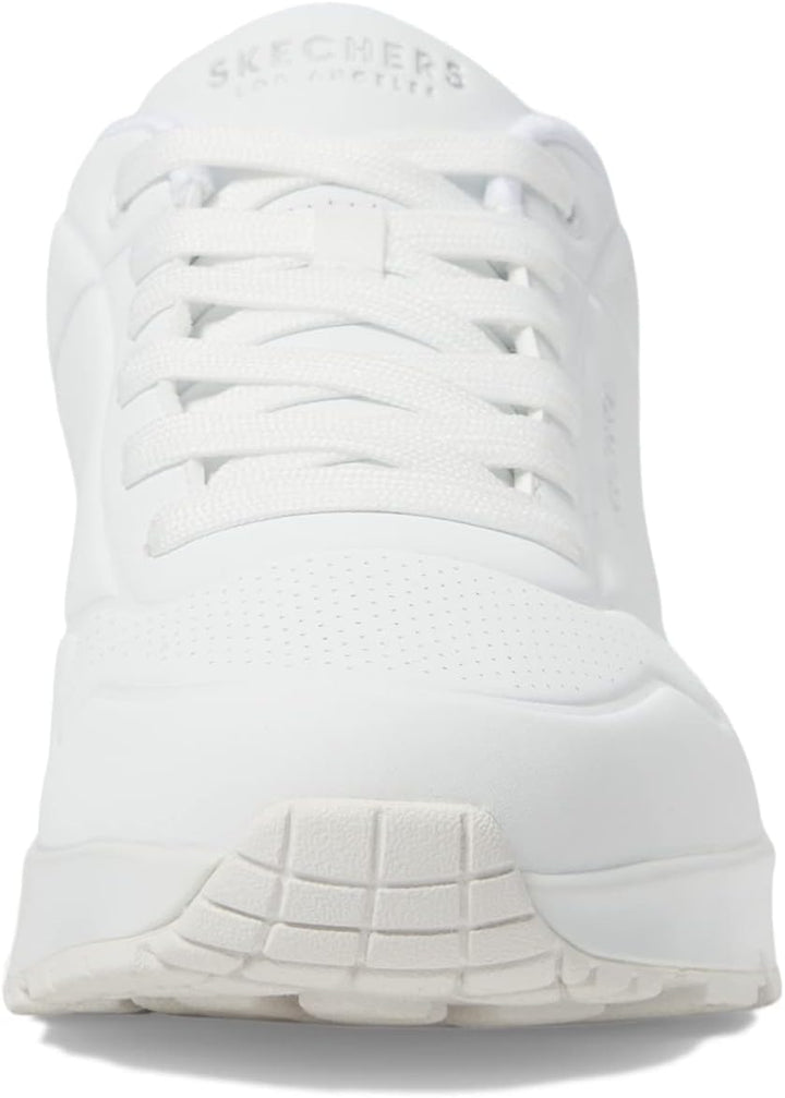 Skechers Herren UNO Stand On Air Sneaker 39 EU White Durabuck Mesh, 39 EU White Durabuck Mesh