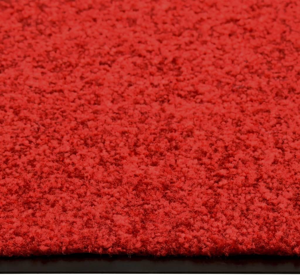 vidaXL Fussmatte Waschbar Schmutzfangmatte Türmatte Fussabtreter Schmutzmatte Schmutzfangläufer Saub