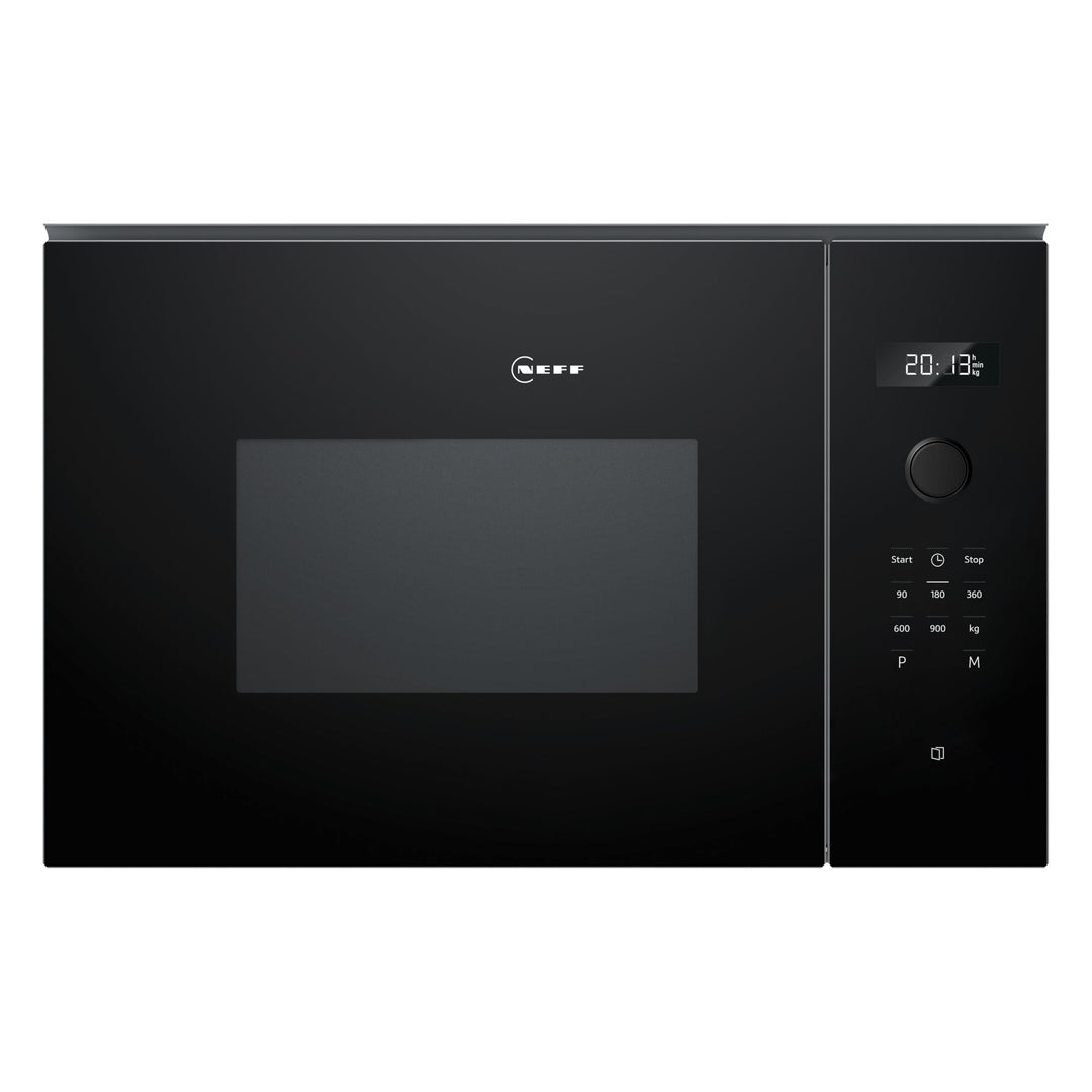 Neff N 50, HLAWD53K0, Einbau Mikrowelle, 59 x 38 cm, Easy Clean für schnelle Reinigung, LED Display,