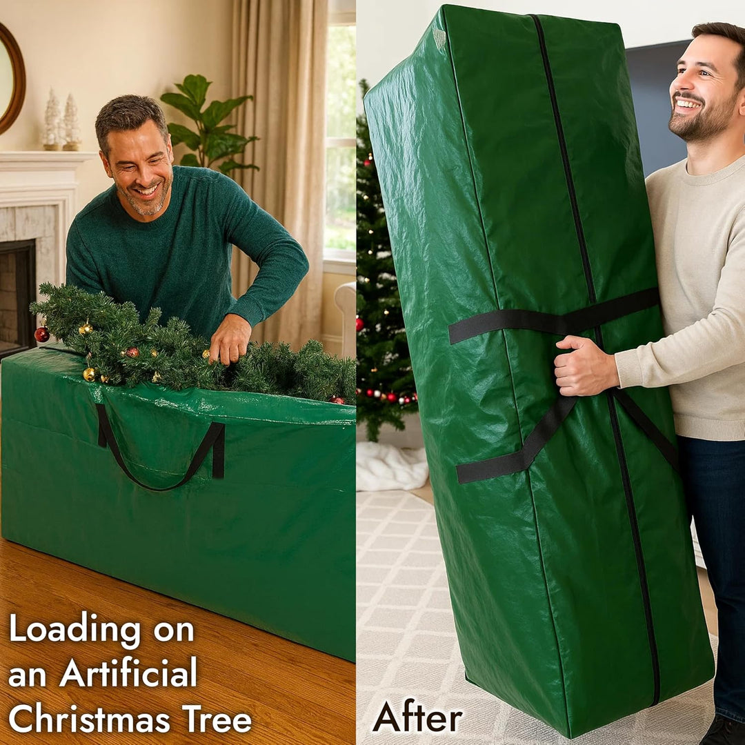 ARSUK 240 cm Aufbewahrungstasche für künstlicher Weihnachtsbaum – Verstärkte, wasserdichte Tasche fü