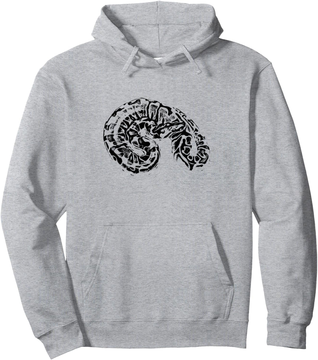 Anaconda Motiv Schlange Reptilien Tier bunt Reptilien Schlangen Pullover Hoodie