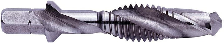 Exact SGE-Bit ROTAPLUS+, M3/M4/M5/M6/M8/M10 + Adapter 825-25, 1/4" Bit-Schaft, HSS, DIN3126