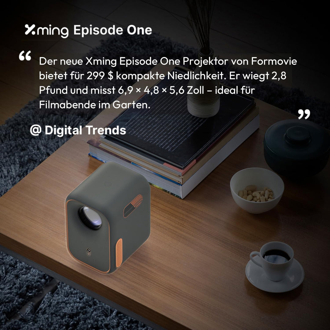 [Netflix Zertifiziert] Formovie Xming Episode One, Beamer Projektor mit WiFi Bluetooth, Netflix Goog