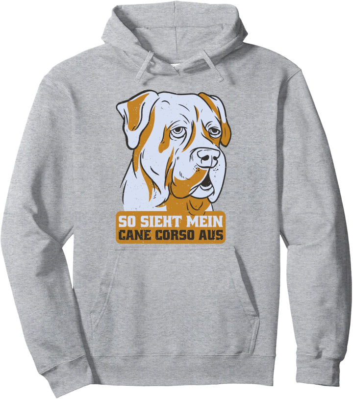 Cane Corso Hund Tier Hunde Haustier Tiere Abstrakt Pullover Hoodie