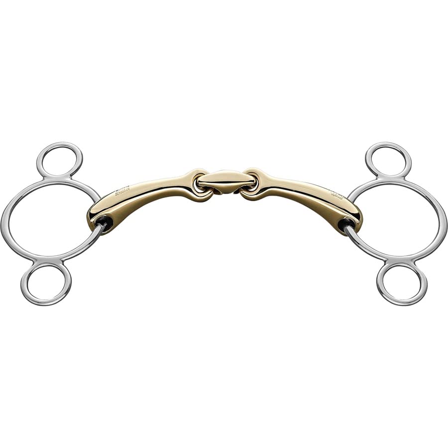 SPRENGER Dynamic RS Pony 3-Ring doppelt gebrochen 14mm, Grösse:115, Material:78