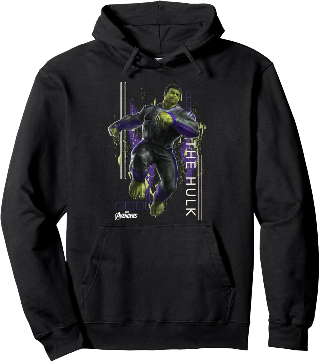 Marvel Avengers Endgame Hulk Action Pose Pullover Hoodie