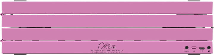 Carry-On Tragbares Pink Klappbares Digitalpiano Mit 88 Tasten von Blackstar, USB-MIDI-Controller mit