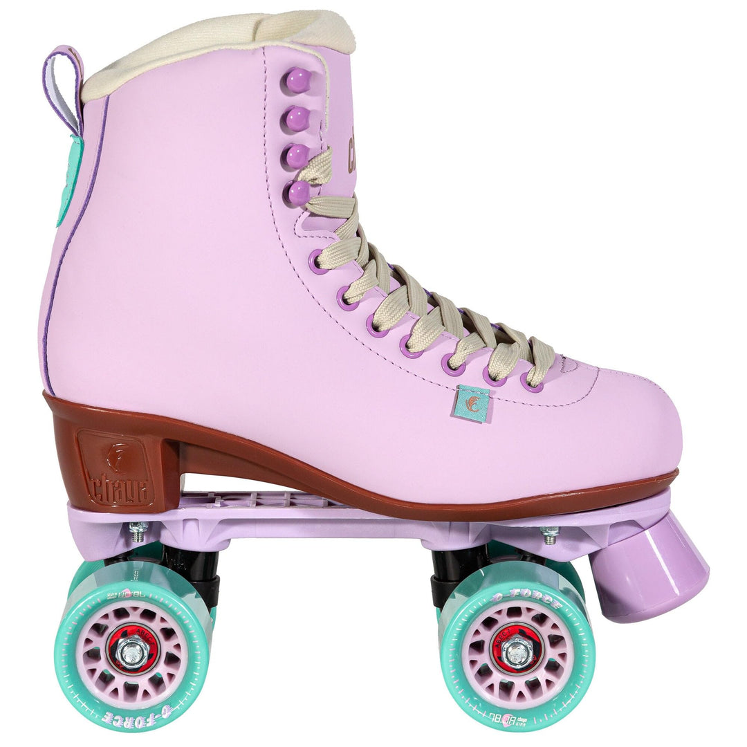 Chaya Roller Skates Melrose Lavender für Damen in Lila, 61mm/78A Rollen, ABEC 7 Kugellager, Art. nr.