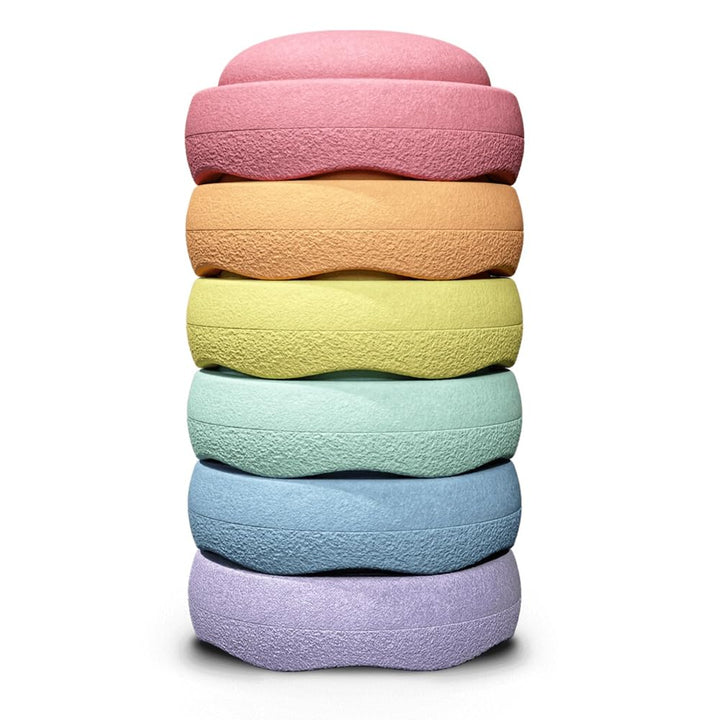 pedalo Stapelstein® Original Rainbow Pastel