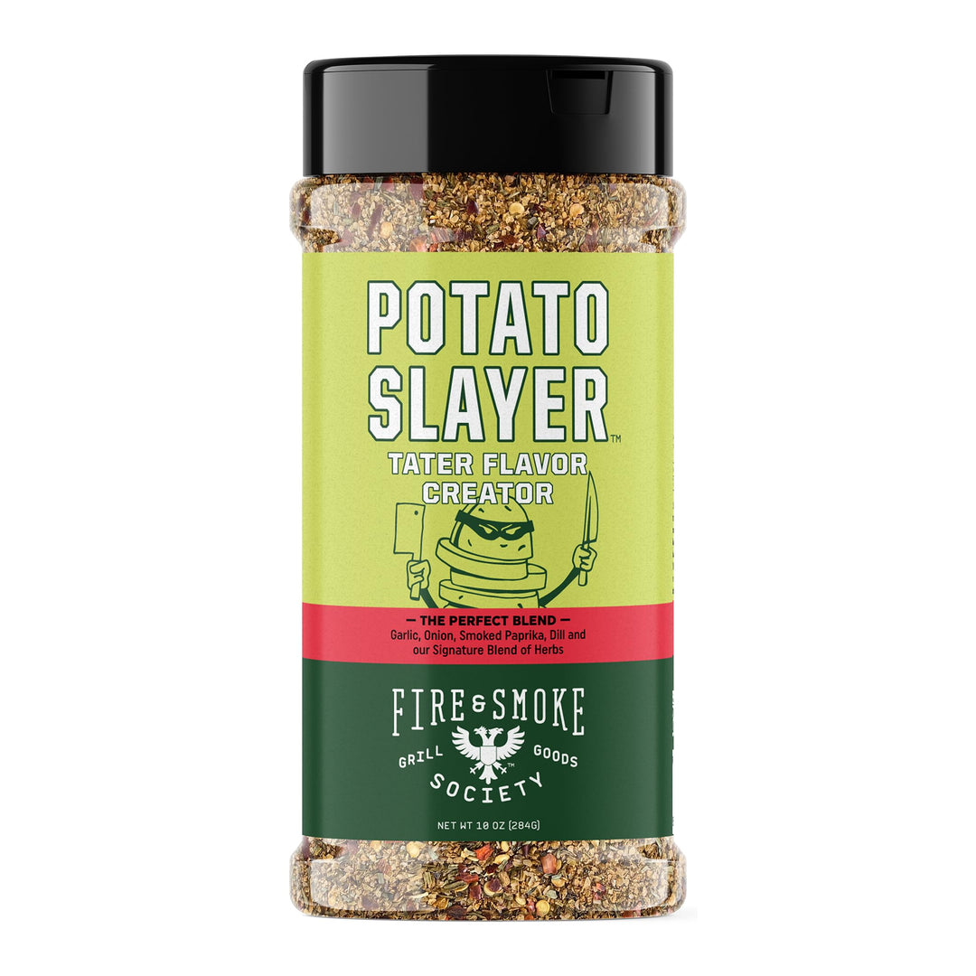 Fire & Smoke Society Potato Slayer Gemüsegewürze, Grillgewürze und Reiben zum Grillen, Kartoffeln, P