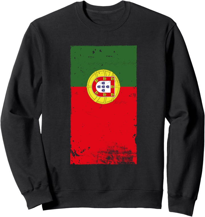 Portugese Pride Travel Vacation Portugal Flag Sweatshirt