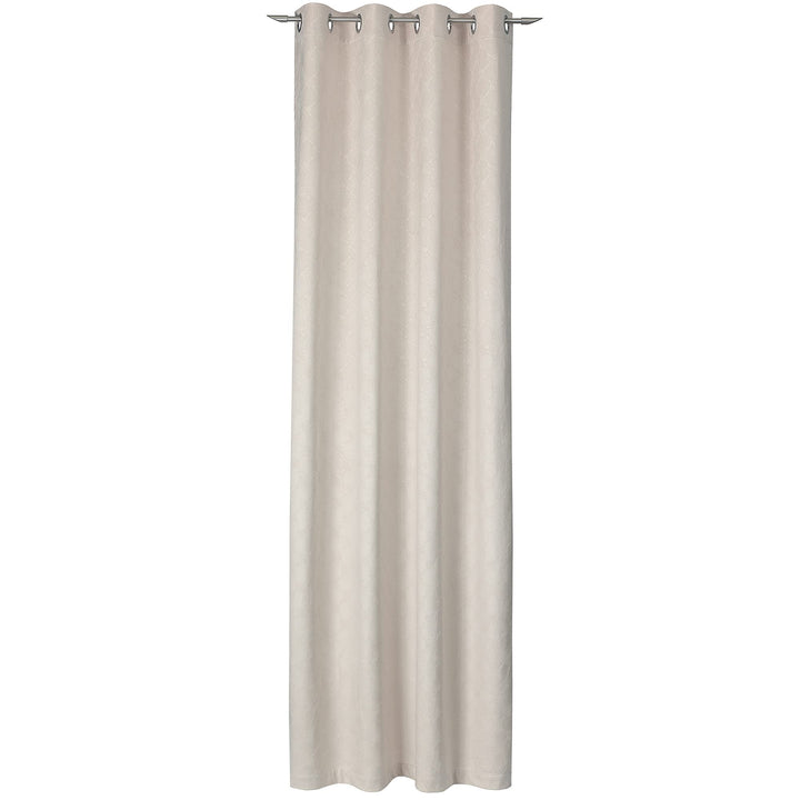 Joop! Ösenvorhang | Emboss | beige 30-140 x 250