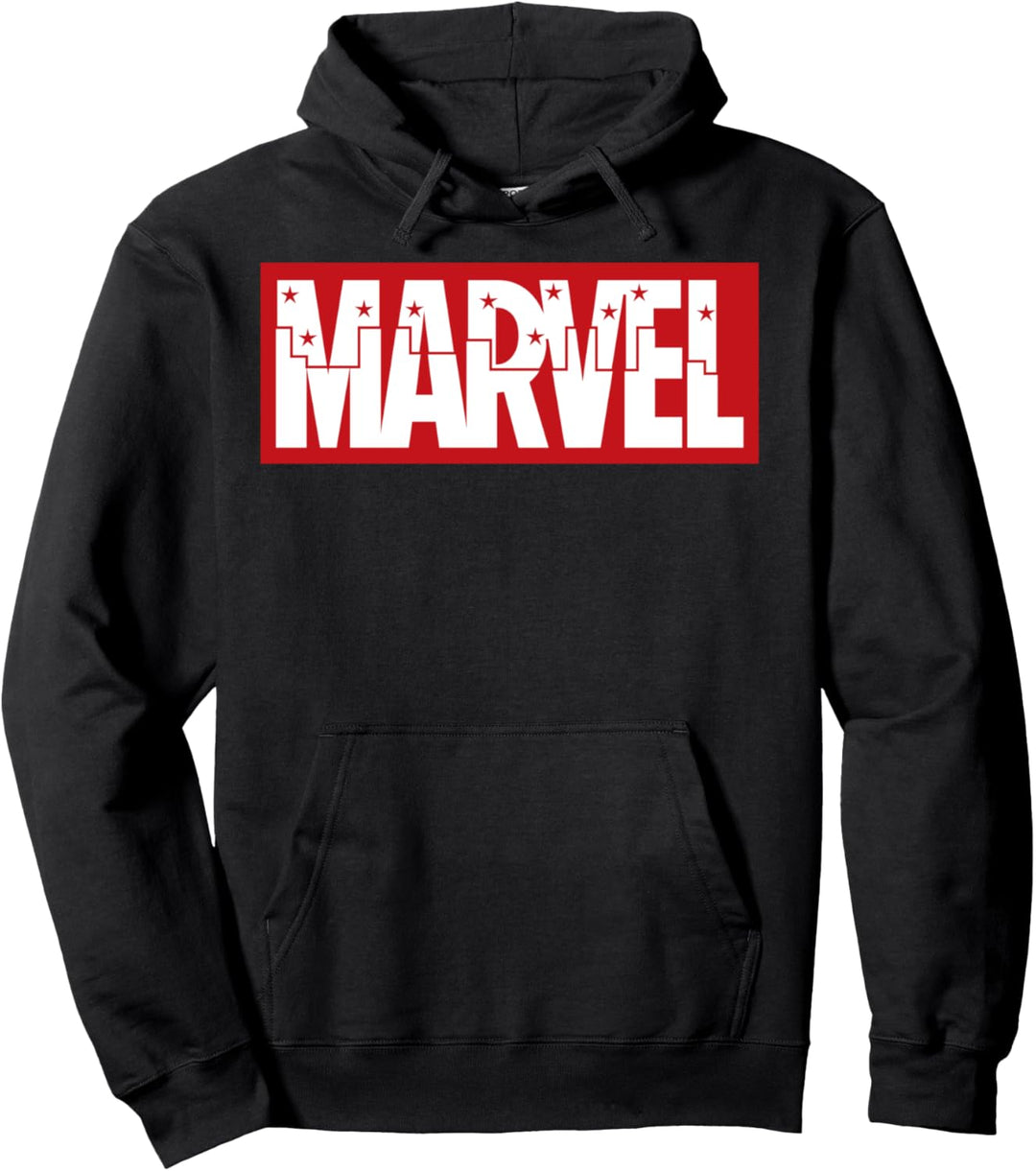 Marvel City Skyline Fill Logo Pullover Hoodie