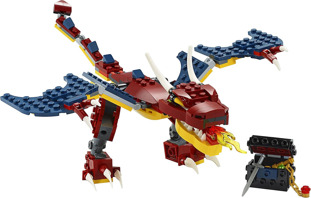 LEGO 31102 Creator Feuerdrache Spielzeug, Spielzeug