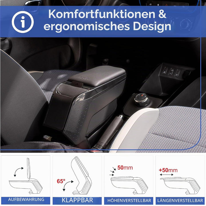 rati A2 Citroen C3 AIRCROSS 2018- (Black &amp; Pocket) SCHWARZ CITROEN C3 AIRCROSS (2018-), SCHWARZ CITR