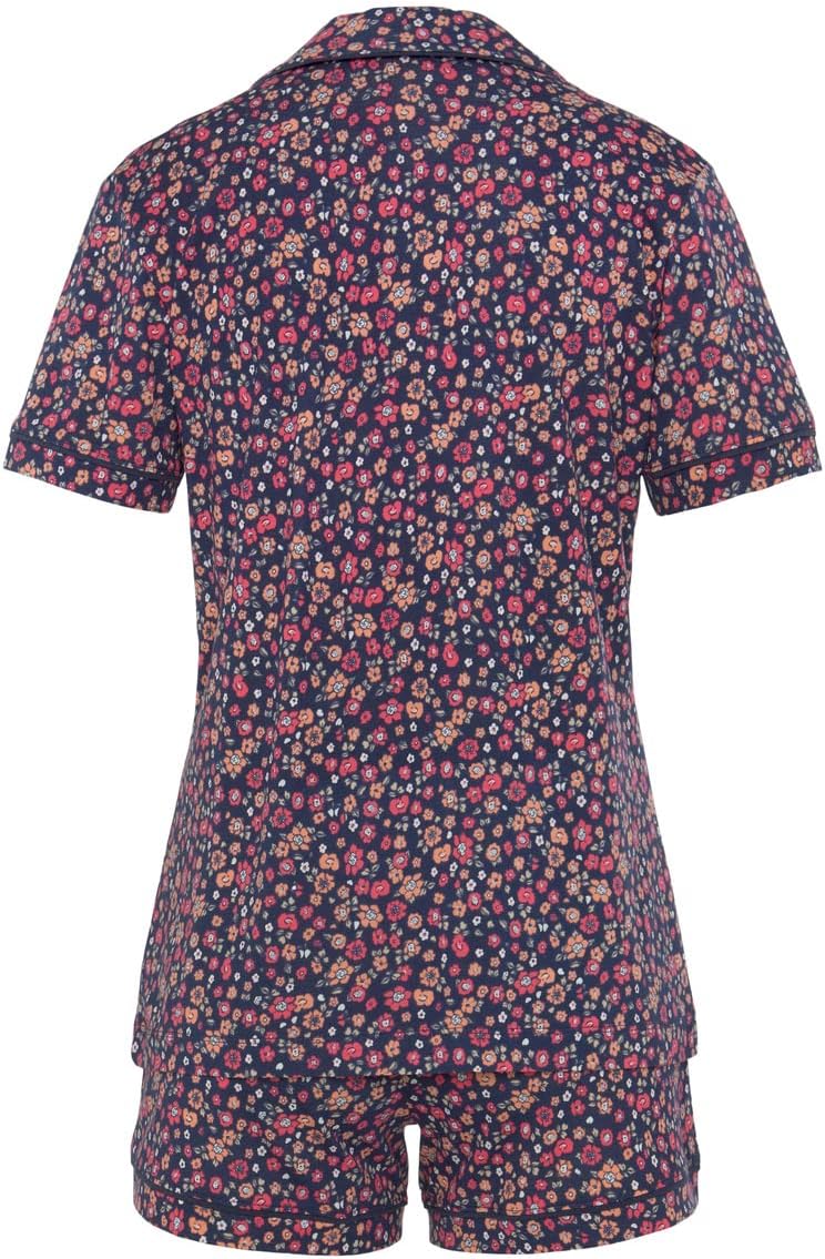 s.Oliver Damen Pyjamaset, 36-38 Blumendruck