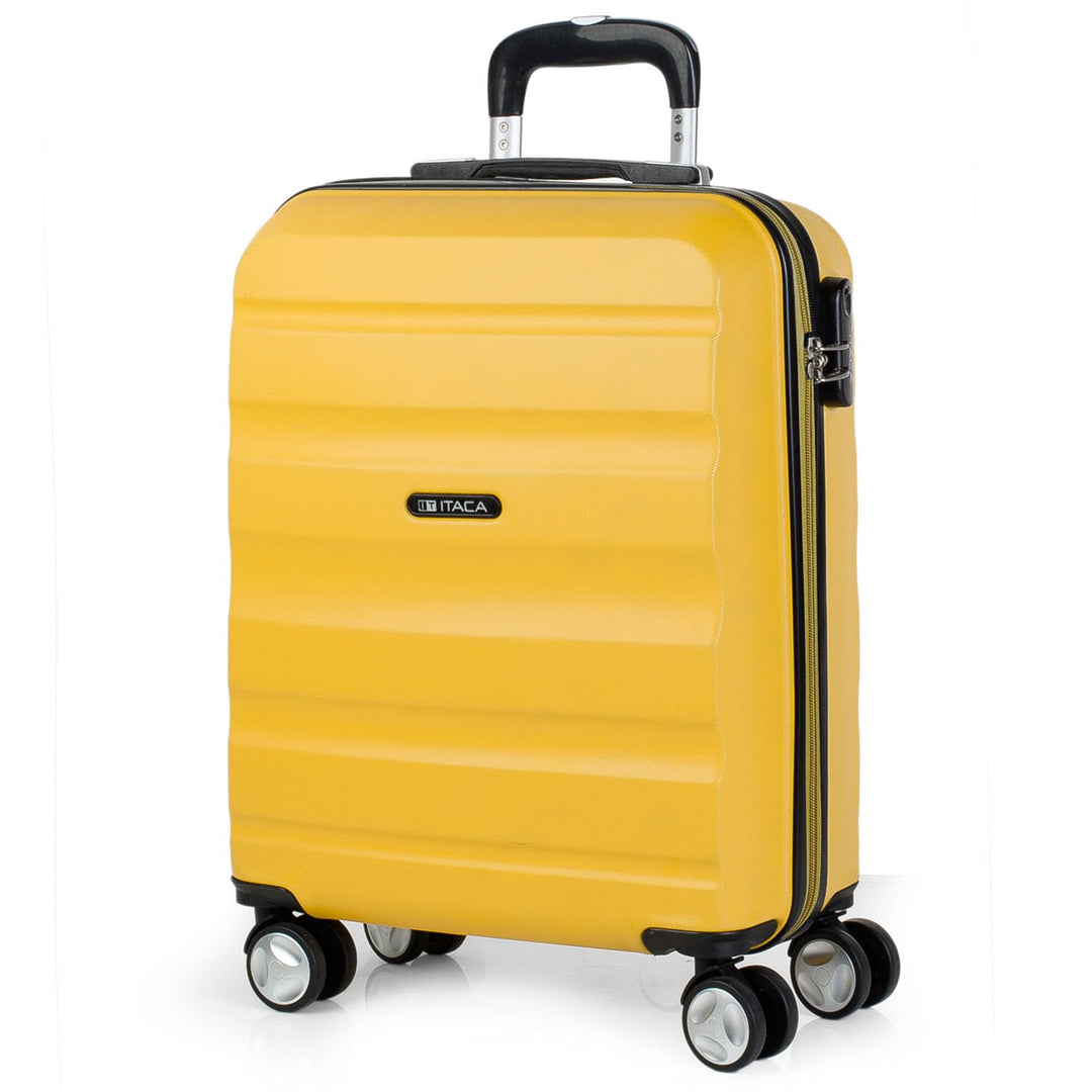 ITACA - Trolley handgepäck Cabin Koffer reisekoffer hartschalenkoffer mit zahlenschloss - Kabinengep