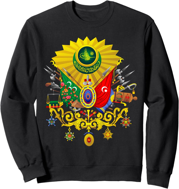 Wappen Sultan Abdulhamid II Arma Kurulus Ottoman Osman Sweatshirt