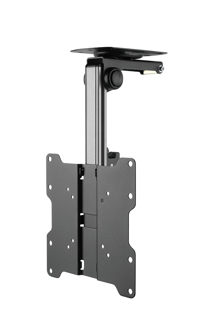 HALTERUNGSPROFI Premium TV Deckenhalterung, bis zu 105° neigbar für Dachschrägen, Höhe verstellbar,