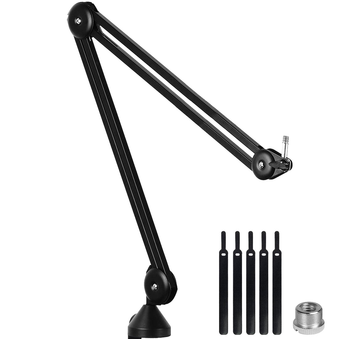 LANUCN Mikrofon Arm Mikrofonständer der 2. Generation 3/8 5/8 Verbesserter Mikrofonarm mit Anti-Shak