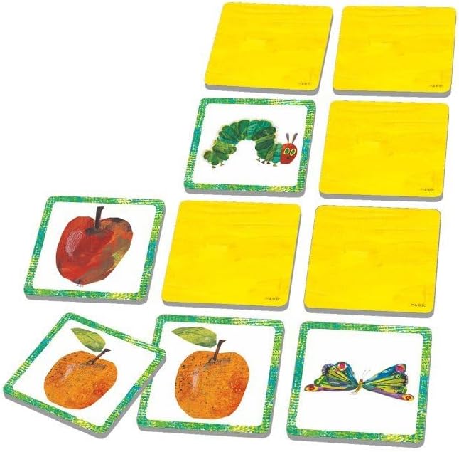 Schmidt Spiele 40455 Die Kleine Raupe Nimmersatt, Memo und Legespiel