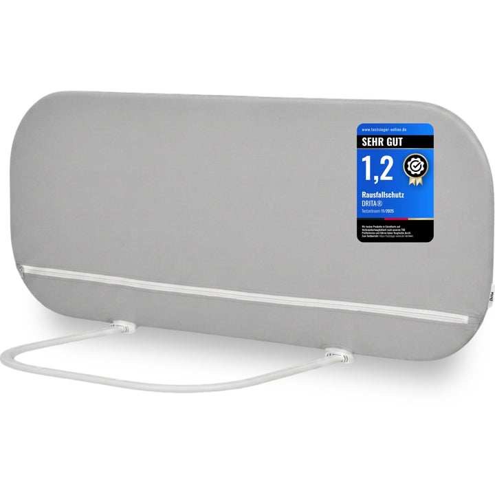 DRITA® Rausfallschutz Bett 120cm, BS 7972 Geprüft, Testsieger Note 1,2, klappbares Bettgitter für Ba