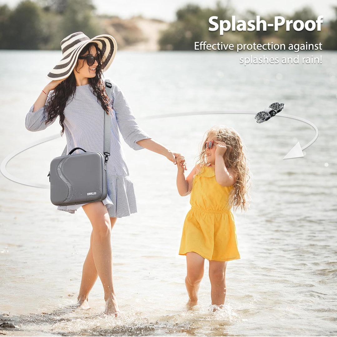 STARTRC Neo 2 Tasche,Tragbar PU Case für DJI Neo 2 Fly More Combo Zubehör, Tragetasche für DJI Neo 2