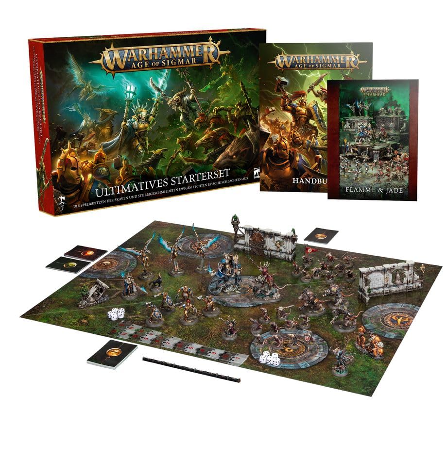Warhammer Age of Sigmar: Ultimate Starter Set – Ultimatives Einsteigerset mit Miniaturen, Regeln & S
