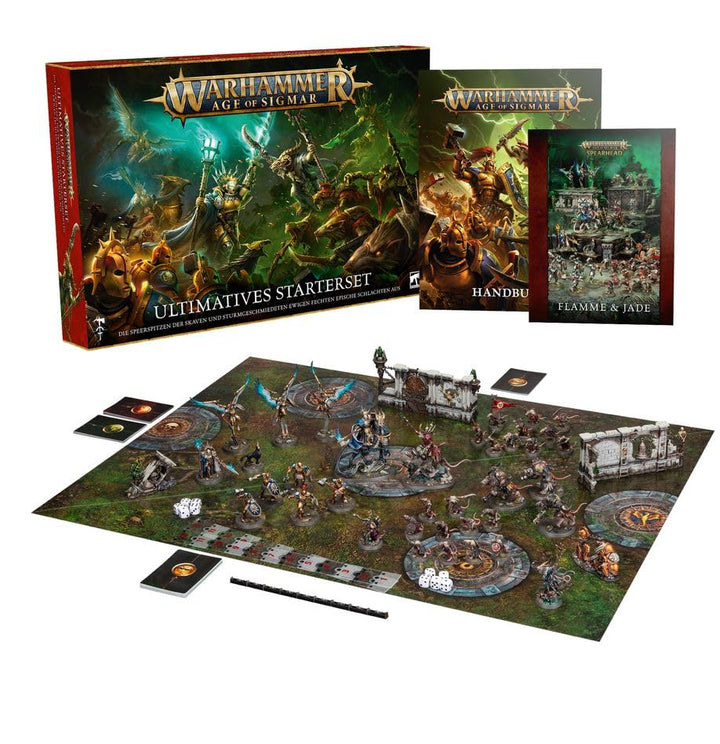 Warhammer Age of Sigmar: Ultimate Starter Set – Ultimatives Einsteigerset mit Miniaturen, Regeln & S