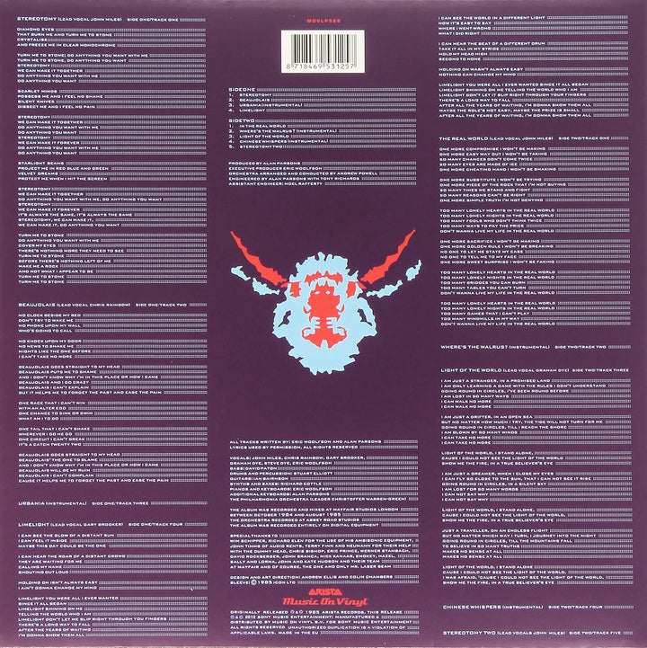 Stereotomy, Vinyl