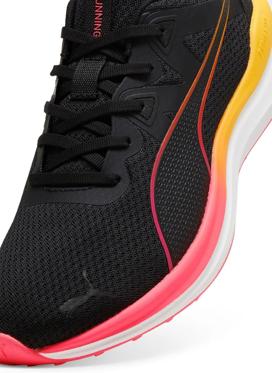 PUMA Unisex Reflect Lite Trail Road Running Shoe 37.5 EU Puma Black Sun Stream, 37.5 EU Puma Black S