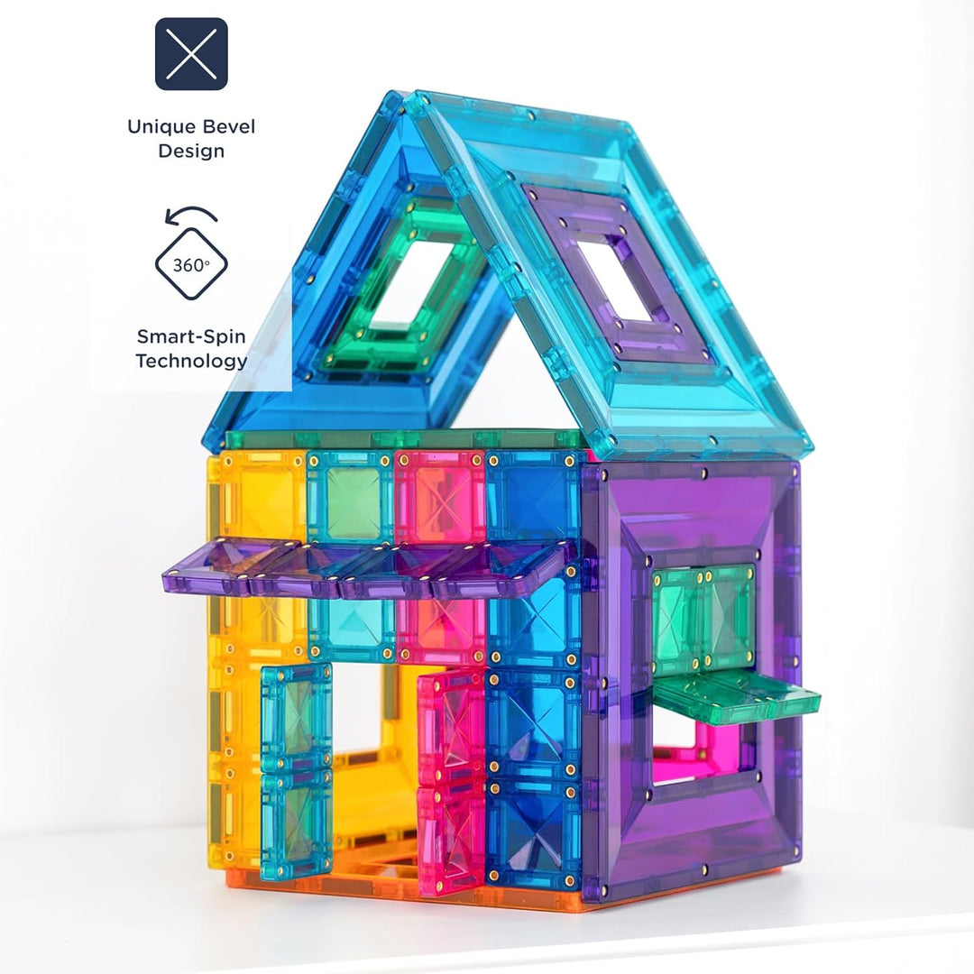 CONNETIX Magnetische Fliesen Bright Portal Paket, 48 Stück