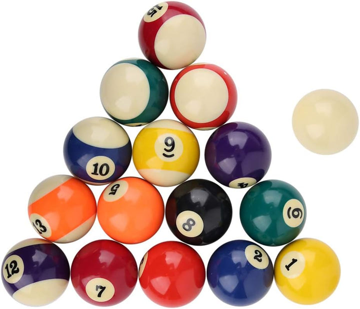 Billardkugeln, Billard-Set, Billardkugeln Im Amerikanischen Stil, 16 Stück, 5,8 cm, Kunstharz, Profe