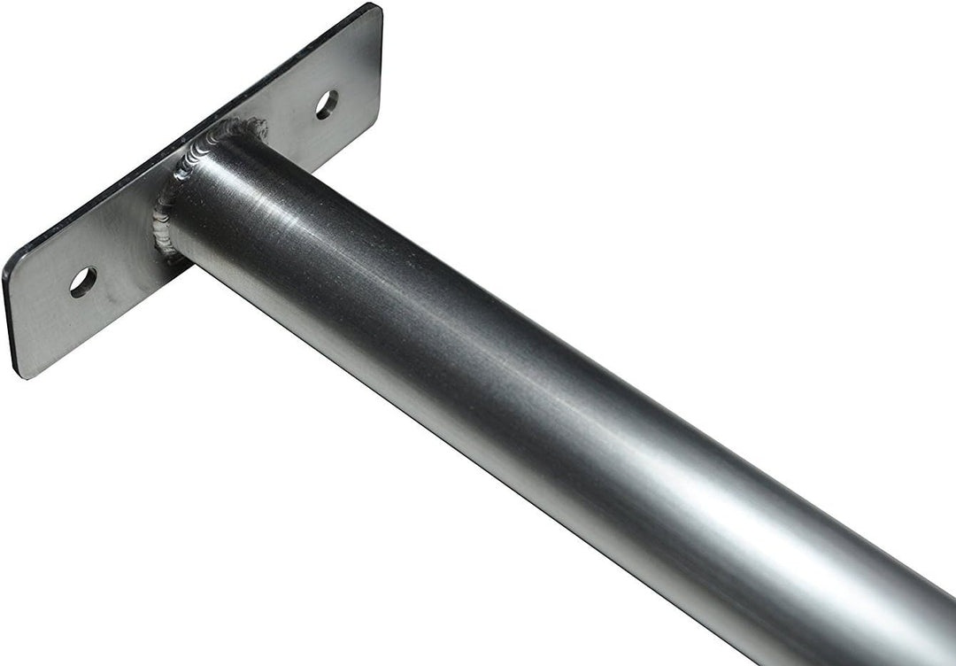 CHYRKA Turnstange SK 60 cm aus Edelstahl V2A Reckstange Einzelturnreck Turnreck Kletterstange, 60 cm