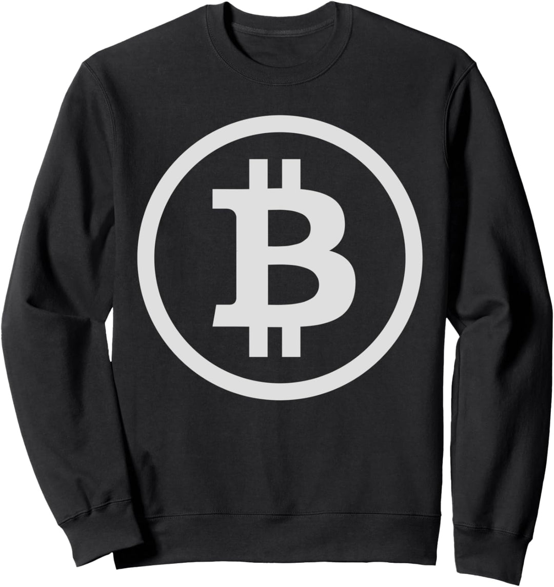Bitcoin Support Cryptocurrency Logo Blockchain Sweatshirt