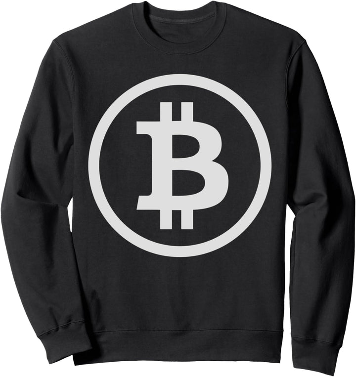Bitcoin Support Cryptocurrency Logo Blockchain Sweatshirt