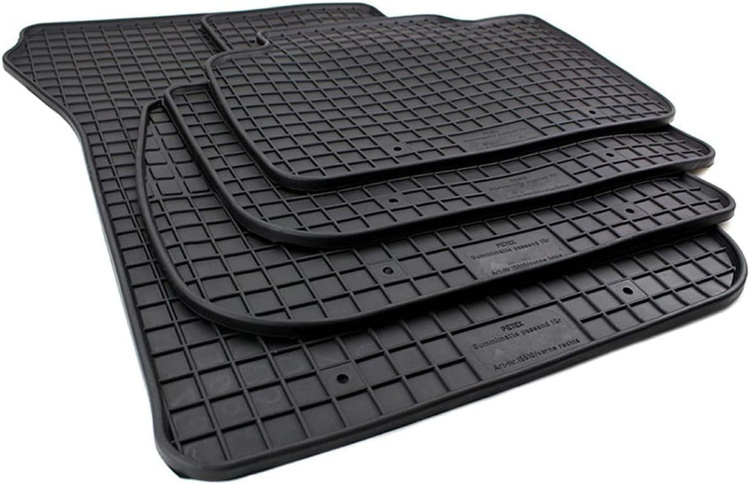 Kfzpremiumteile24 Gummimatten Kompatibel mit X1 (F48) mit 2er (F45) Active Tourer mit X2 (F39) Fussm