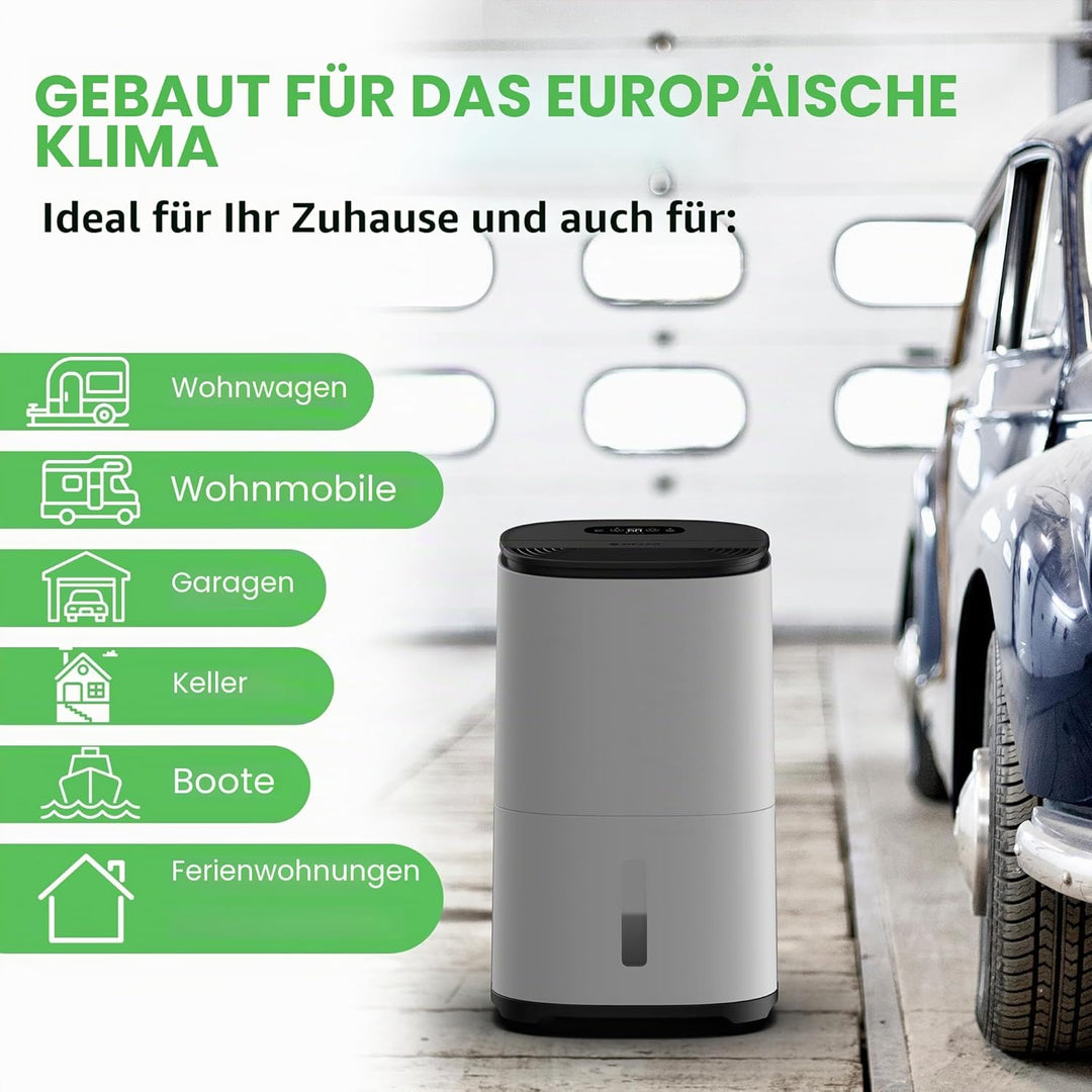 Meaco AreteOne 12L Luftentfeuchter &amp; HEPA Luftreiniger für ein 50m² Haus entfernt Kondensation und F