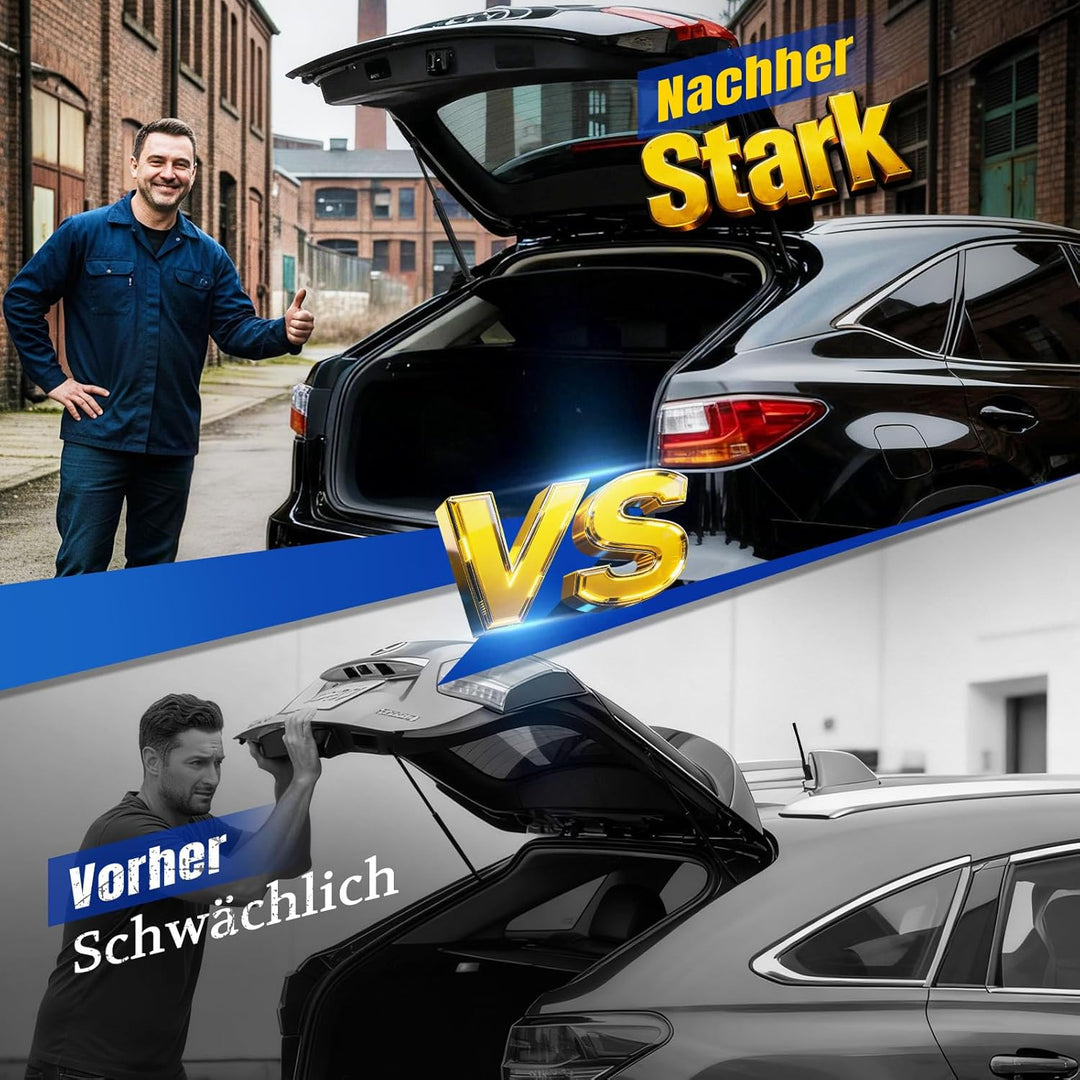 ARANA 2x Kofferraumheber, kompatibel mit Nissan Micar IV K13K K13KK 2010-2020, Hebevorrichtungen für