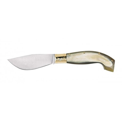 AUSONIA - 23230 TASCHENMESSER MODELL ARBURESE MIT EDELSTAHLKLINGE UND HORNGRIFF 19 CM
