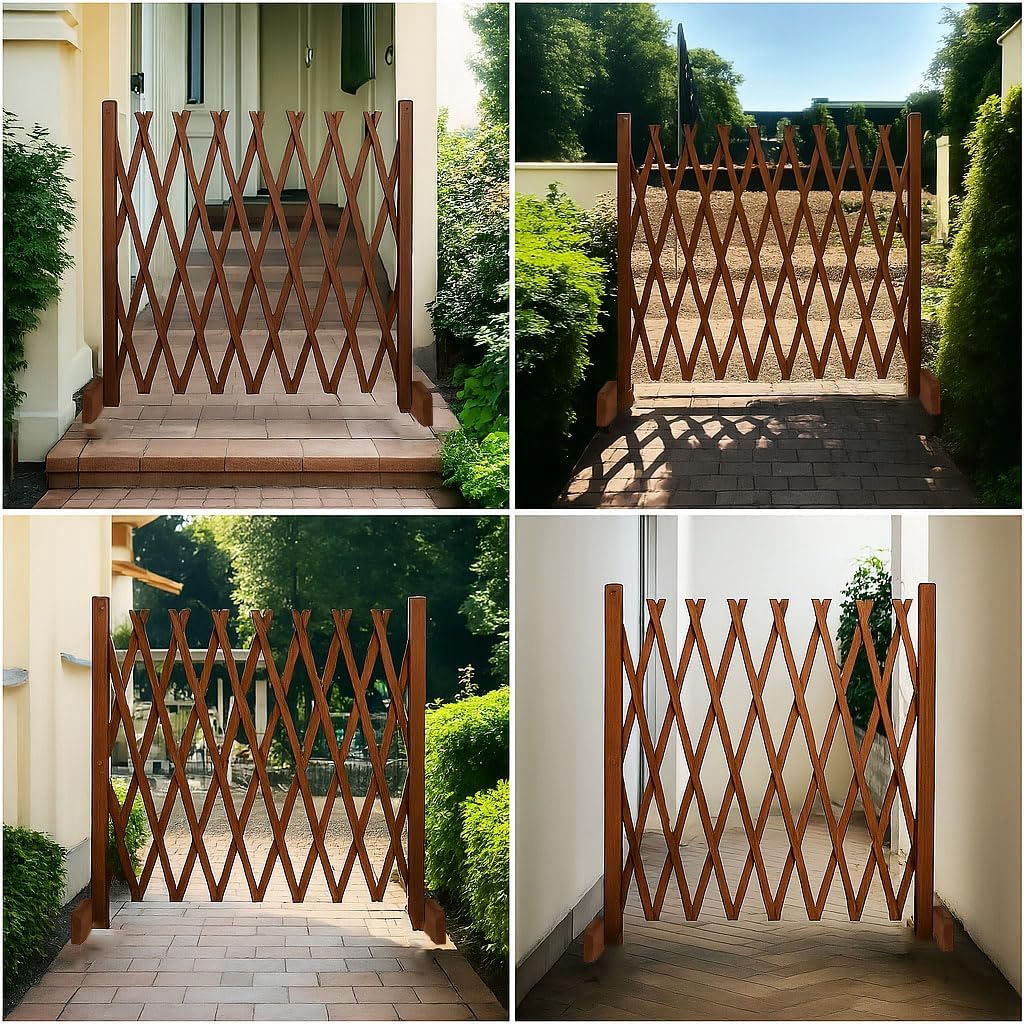 Treppenschutzgitter für Hunde - Absperrgitter Hund - Türschutzgitter - Hundeschutzgitter - Hundebarr