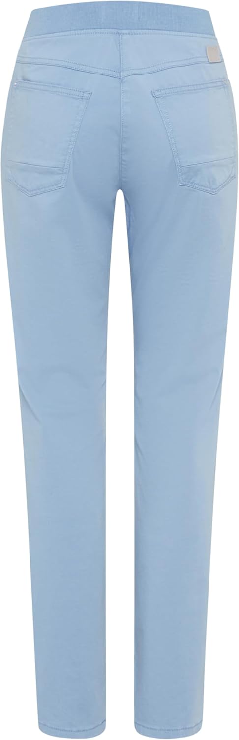 Raphaela by Brax Style Pamina Fun Damen Schlupfhose Slim Fit 27W / 32L Azur Blue, 27W / 32L Azur Blu