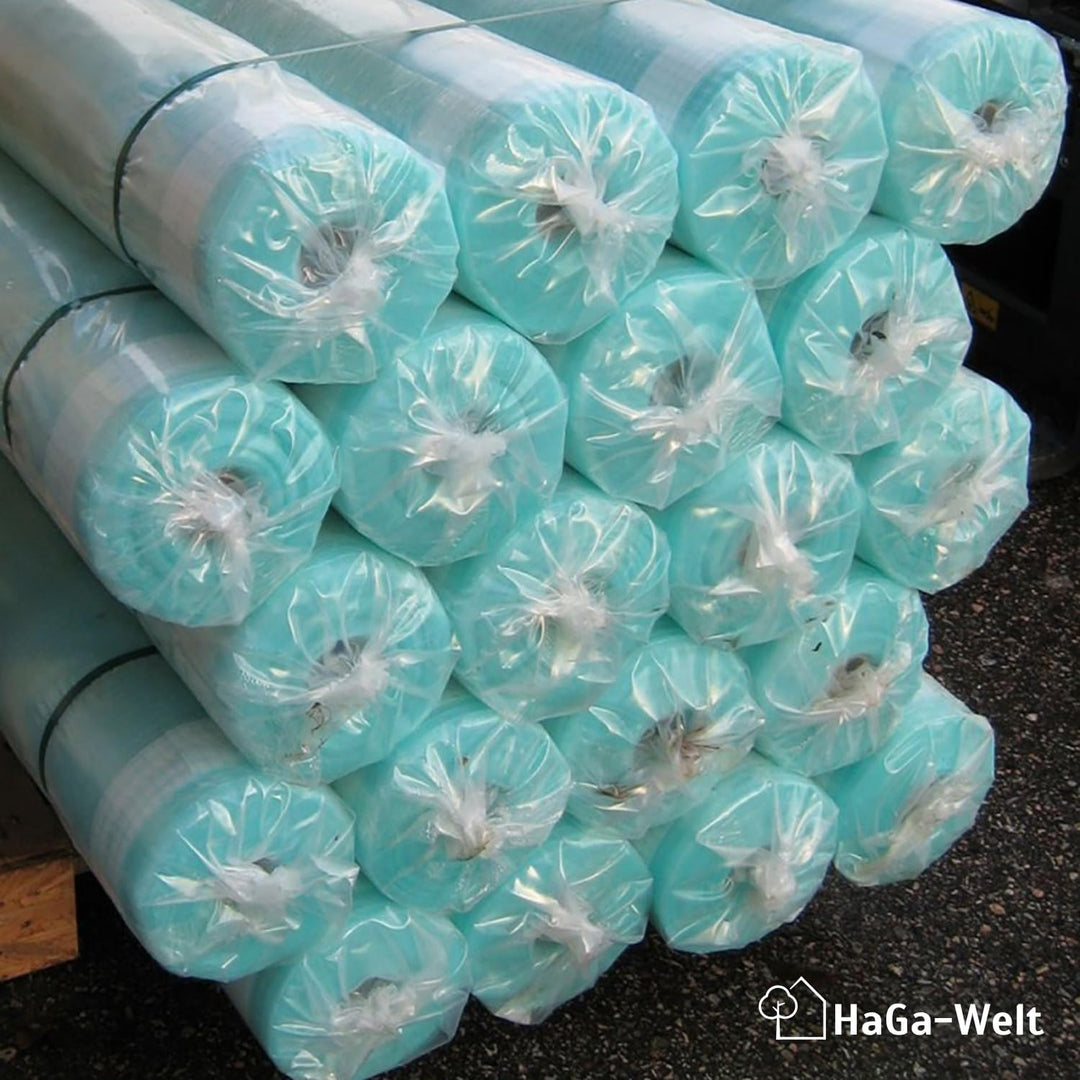 HaGa® Gitterfolie Gewächshausfolie Gewächshausbau Folientunnel Folie 2m x 10m